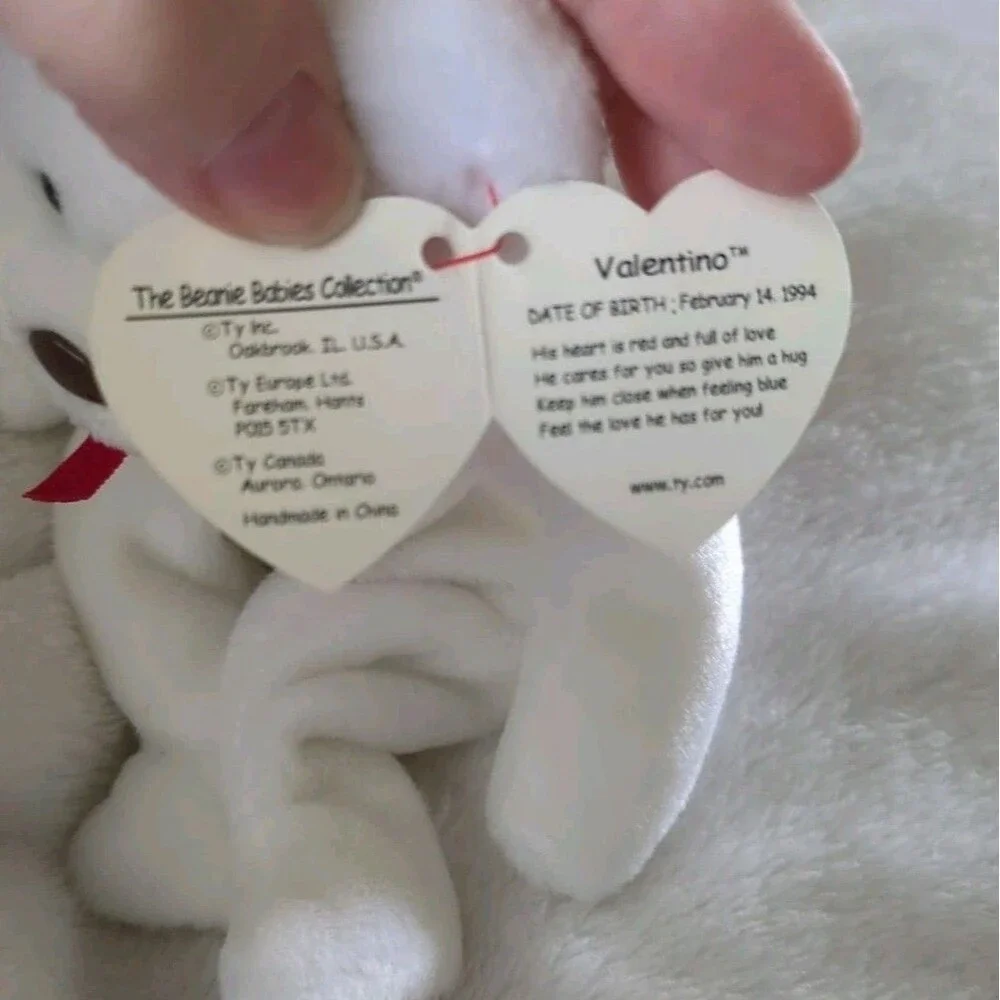 TY Beanie Valentine Bear 1994 